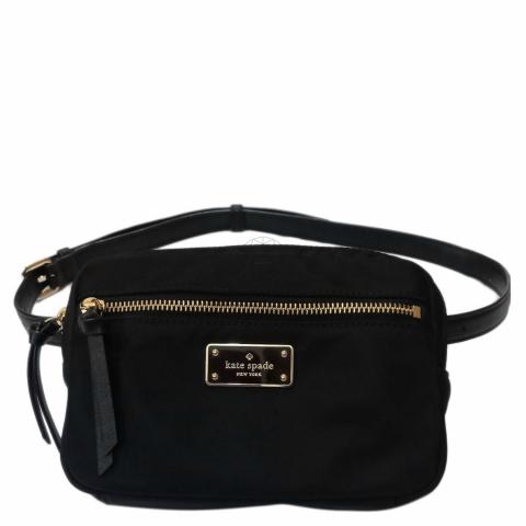 Kate Spade Sophy Nylon Waist Pack Belt Bag, Black