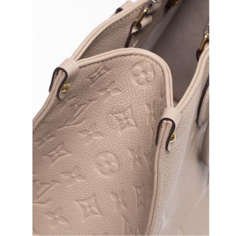 Louis Vuitton OnTheGo MM Monogram Empreinte Turtledove Cream Giant Bag - A  World Of Goods For You, LLC