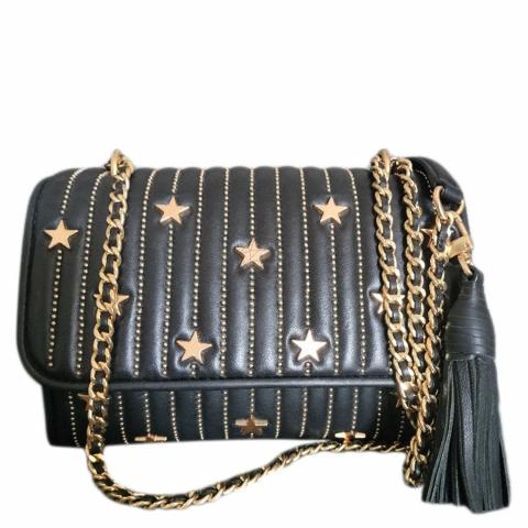 Sell Tory Burch Star Stud Fleming Bag - Black 