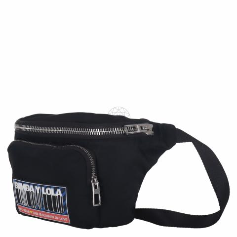 Bimba Y Lola PVC Waist Bag - Black Waist Bags, Handbags - WBIYL20001