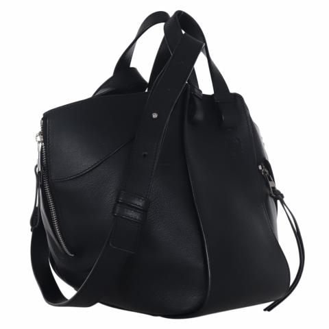 Hammock handbag Loewe Black in Denim - Jeans - 14055549