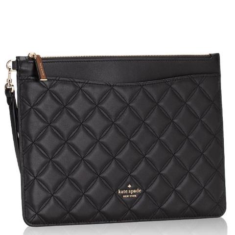 Sell Kate Spade New York Large Quilted Natalia Zip Pouch - Black |  