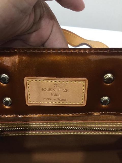 Louis Vuitton Bronze Monogram Vernis Leather Reade PM Bag – The