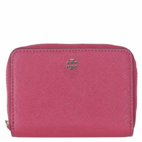 Sell Tory Burch Emerson Zip Coin Case Wallet - Pink 