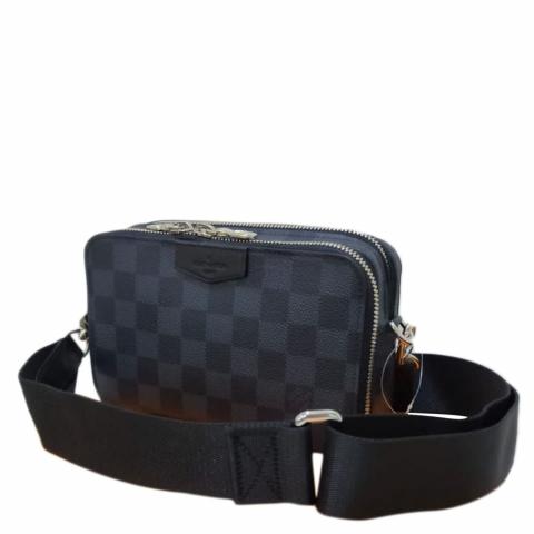 Louis Vuitton Damier Graphite Alpha Wearable Wallet - Black Other, Bags -  LOU514272