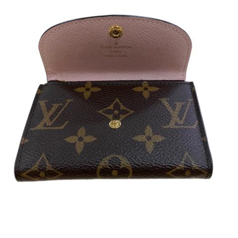 Louis Vuitton LV Monogram Coated Canvas Rosalie Coin Purse - Brown Wallets,  Accessories - LOU810688