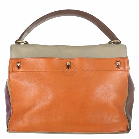 Sell Yves Saint Laurent Medium Muse Two Bag - Beige/Orange/Purple |  Huntstreet.Com