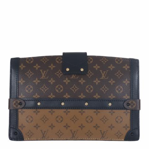 Louis Vuitton Trunk Clutch Reverse Monogram Canvas Limited Edition