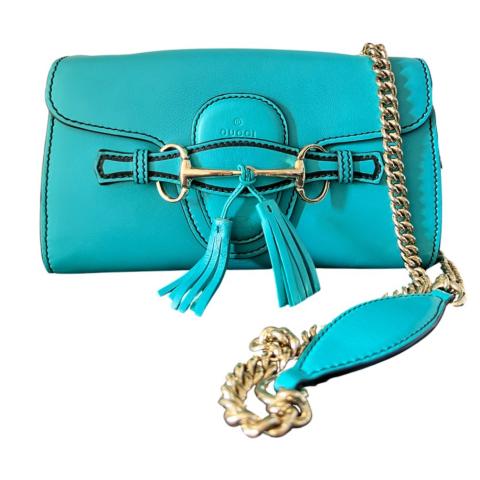 Sell Gucci Emily Chain Shoulder Bag - Blue 