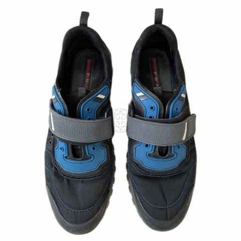 Sell Prada Sport Velcro Sneakers - Black/Blue 