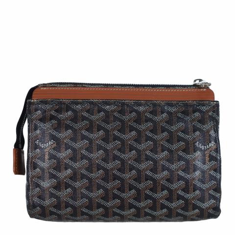 Goyard Goyardine Miroir Toiletry Pouch PM - Black Cosmetic Bags