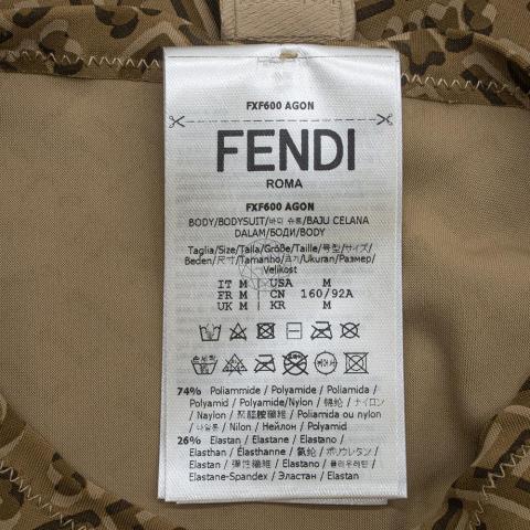 A Perfect Fit: Fendi x SKIMS Mock Neck Long Sleeve Bodysuit