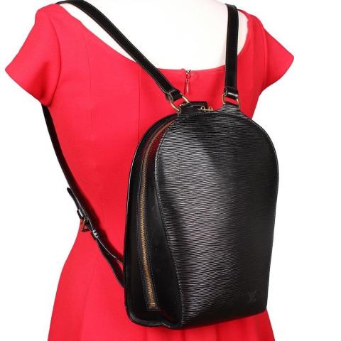 Louis Vuitton Vintage Epi Mabillon - Black Backpacks, Handbags - LOU786526