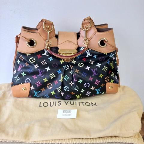 Authenticated used Louis Vuitton Louis Vuitton Ursula Monogram Multicolor Tote Bag Bron Women's, Adult Unisex, Size: (HxWxD): 26cm x 41cm x 16cm /