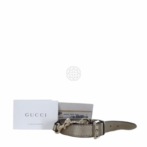 Gucci Bella Canvas Leather Shoulder Bag Ghw (Monogram Grey) – ValiseLaBel