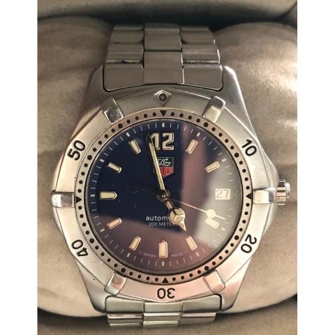 Sell Tag Heuer WK 2111 WM 6060 AUTOMATIC Watch Silver