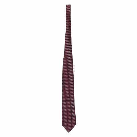 Sell Burberry London Logo Silk Tie - Maroon 