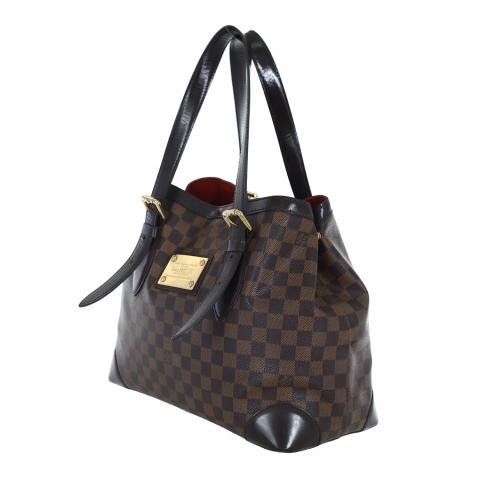 Louis Vuitton 2008 pre-owned Damier Ebene Hampstead MM Tote Bag