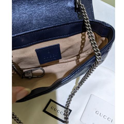 gucci marmont22小号链条包古琦经典绗缝翻盖包446744-美丽包包名品网