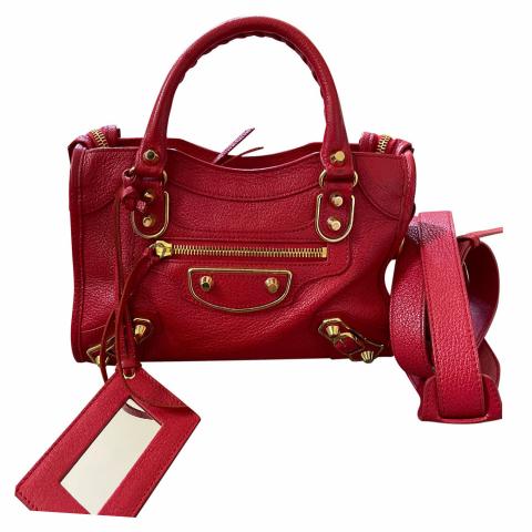 Balenciaga Red Leather RH Hip Crossbody Bag Balenciaga | TLC