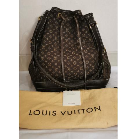 LOUIS VUITTON Monogram Mini Lin Noe Shoulder Bag Brown M95229 LV Auth  yk6923