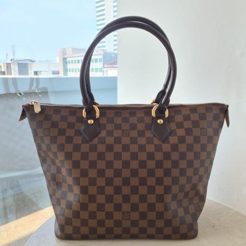 LOUIS VUITTON Damier Ebene Saleya MM