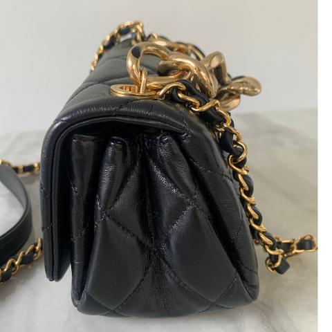 Sell Chanel 22A Mini Flap Bag - Black