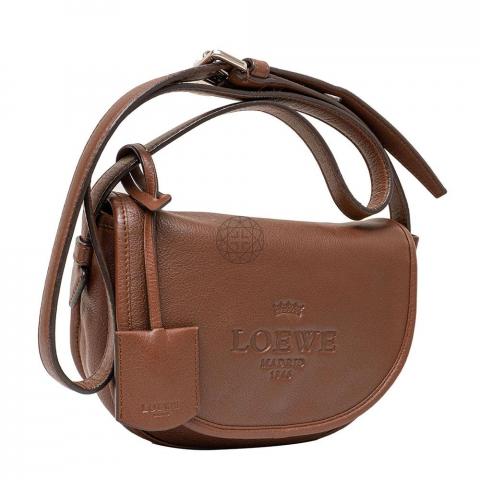 Loewe Brown Bolso Heritage Sa Broncead Bag - Brown | HuntStreet.com