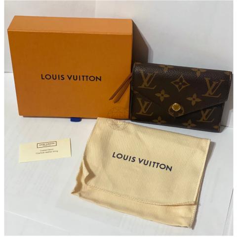 Authentic Louis Vuitton Monogram Victorine Wallet Brown – Luxe Touch Luxury  Resale