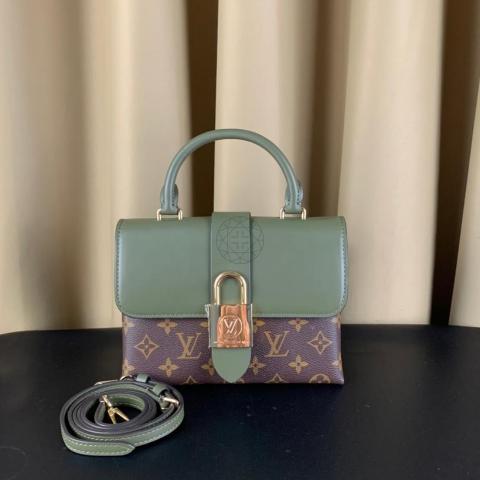 Locky bb leather handbag Louis Vuitton Beige in Leather - 29310031