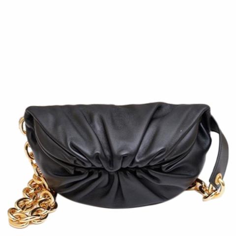 Sell Bottega Veneta The Belt Chain Pouch Bag - Black
