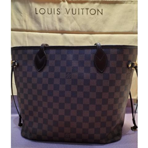 Louis Vuitton LV Neverfull MM damier ebene Brown ref.502606 - Joli Closet