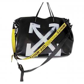 Off-White SCULPTURE Commercial Tote Bag Small Yellow