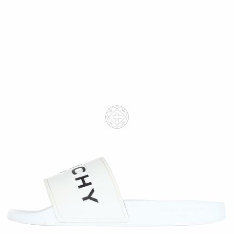 Givenchy Transparent Logo Slide White | END. (SE)