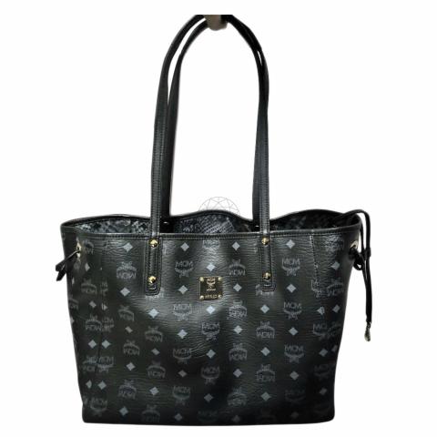 Sell MCM Project Visetos Reversible Tote Bag Black/Grey