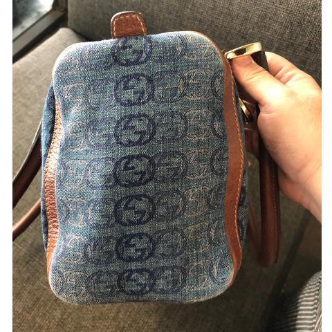 Gucci Blue GG Diagonal Quilted Canvas Marmont Small Camera Bag - Yoogi's  Closet