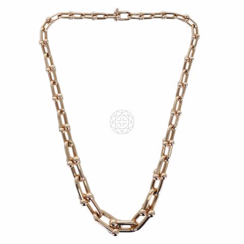 Victorian 9k Gold Graduated Link Necklace | BEN COHEN