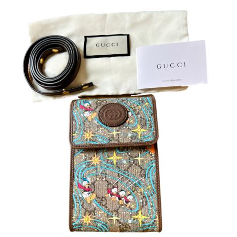 Leather bag Donald Duck Disney x Gucci Multicolour in Leather - 35349699