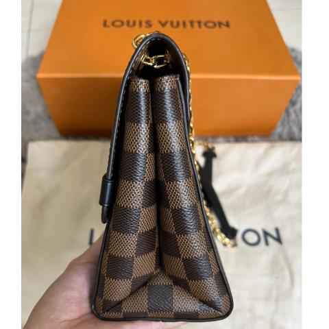 Louis Vuitton Vavin PM Tote in Brown Print Leather ref.679360 - Joli Closet