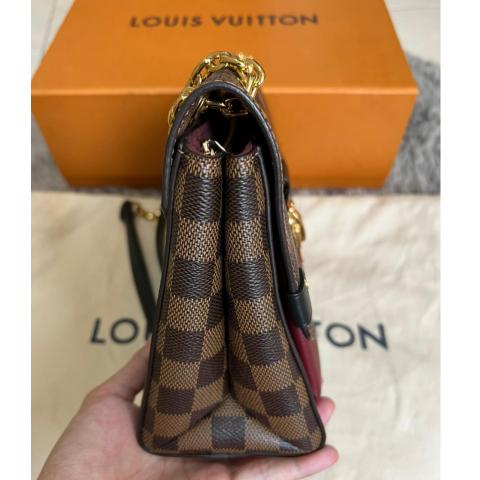 Vavin cloth handbag Louis Vuitton Brown in Cloth - 36543343