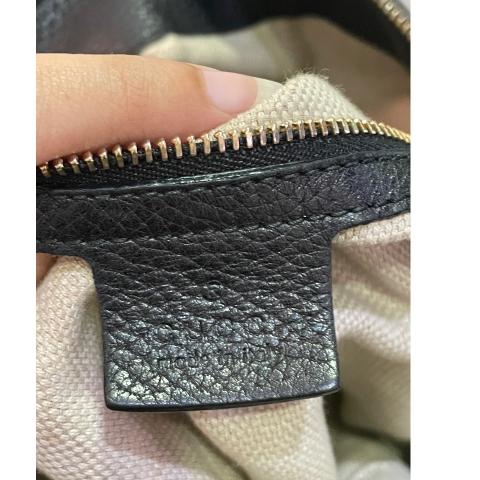 Soho hobo leather handbag Gucci Grey in Leather - 31956887