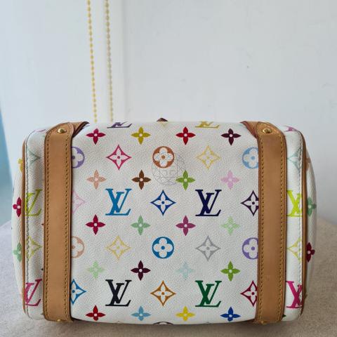 Louis Vuitton Vintage Multicolore Monogram Priscilla - White Handle Bags,  Handbags - LOU800216