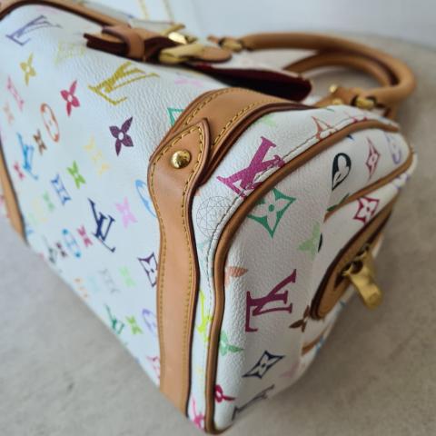 Louis Vuitton Vintage Multicolore Monogram Priscilla - White Handle Bags,  Handbags - LOU800216