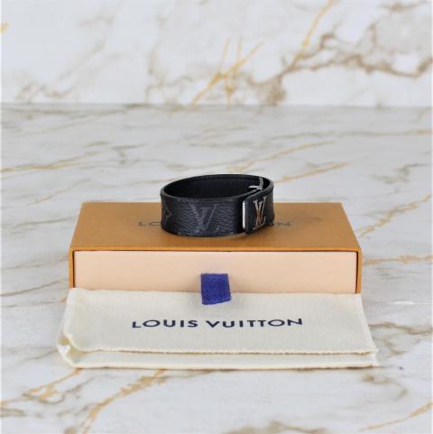 Louis Vuitton Slim Monogram Eclipse Bracelet