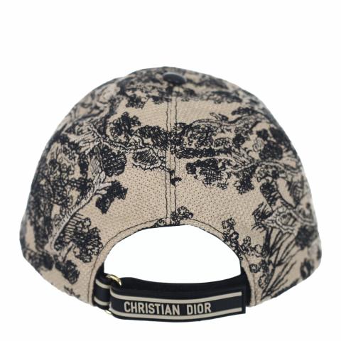 Sell Christian Dior Player Toile de Jouy Cap - Black/Brown  display picture 2