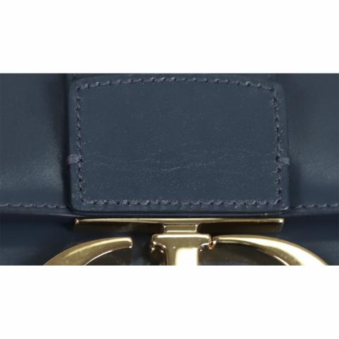 Christian Dior Blue 30 Montaigne Flap Medium Shoulder Bag  The Closet