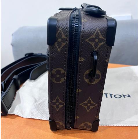 LOUIS VUITTON Monogram Macassar Handle Soft Trunk Shoulder Bag M46264  90179875