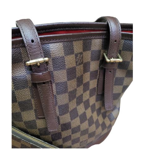Vintage Louis Vuitton Damier Ebene Marais PM Bucket Bag SP1000