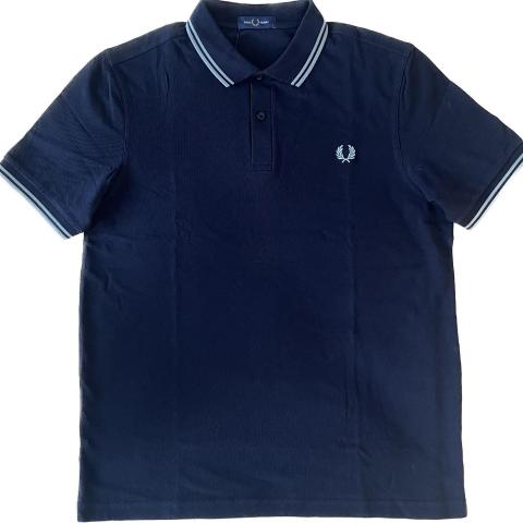 Sell Fred Perry Twin Tipped Polo Shirt - Blue | HuntStreet.com