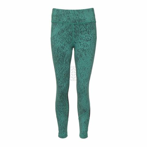 Sell Lululemon Printed Leggings with Pockets - Turquoise